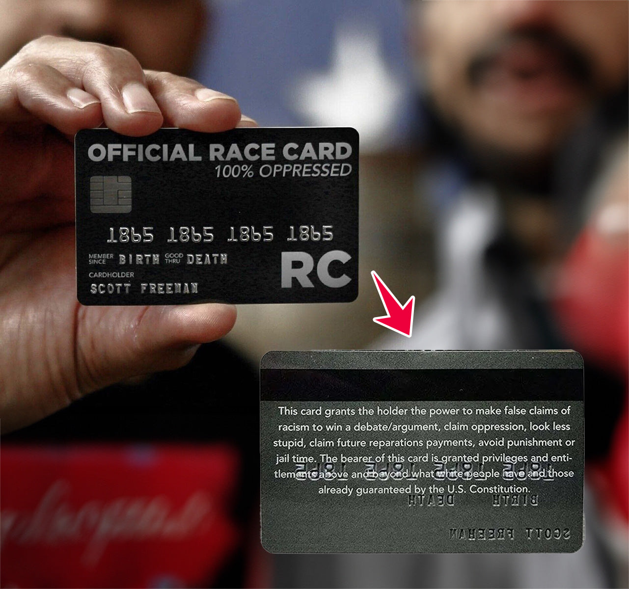 Official Race Card